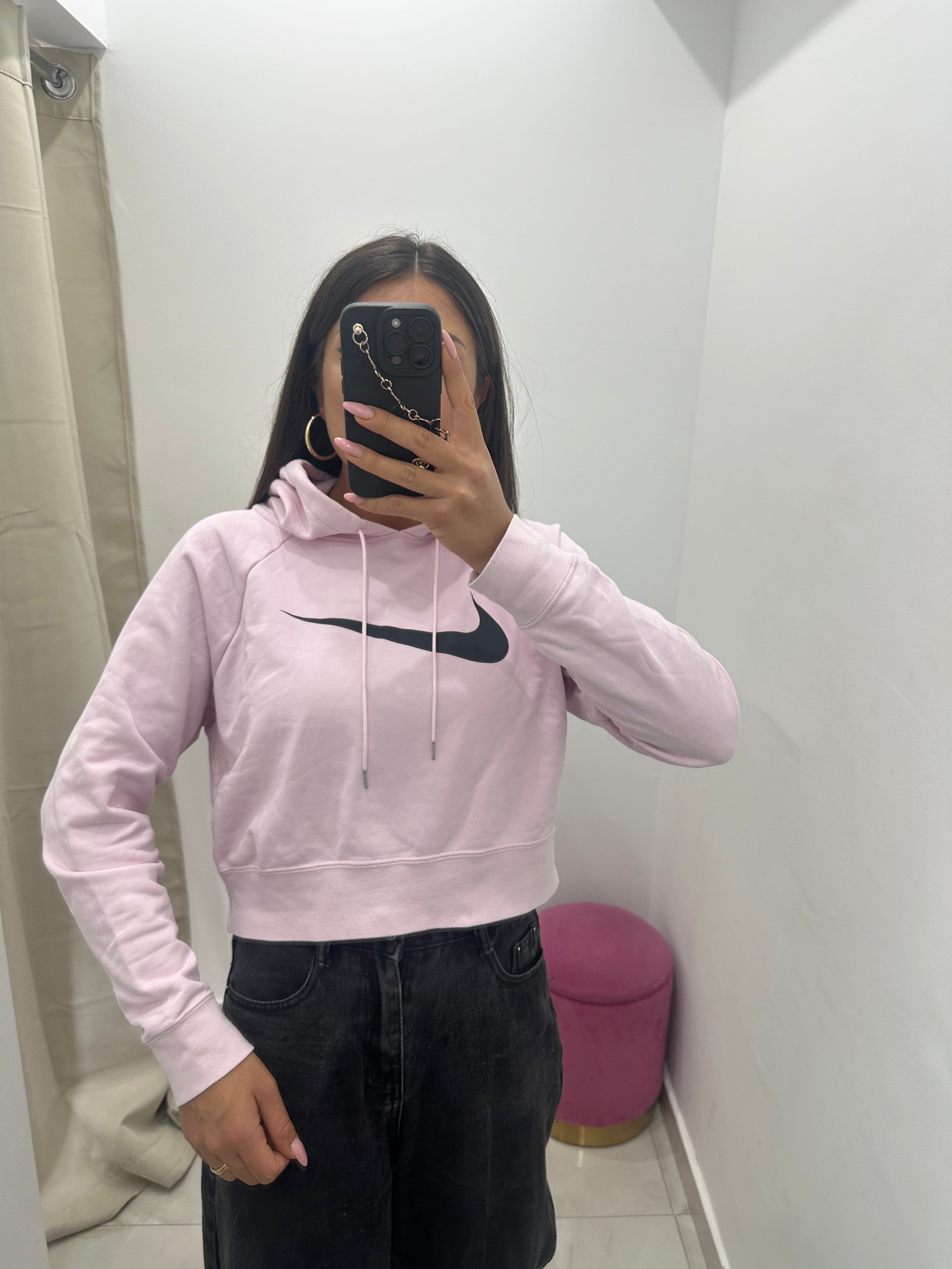 Felpa vintage nike crop