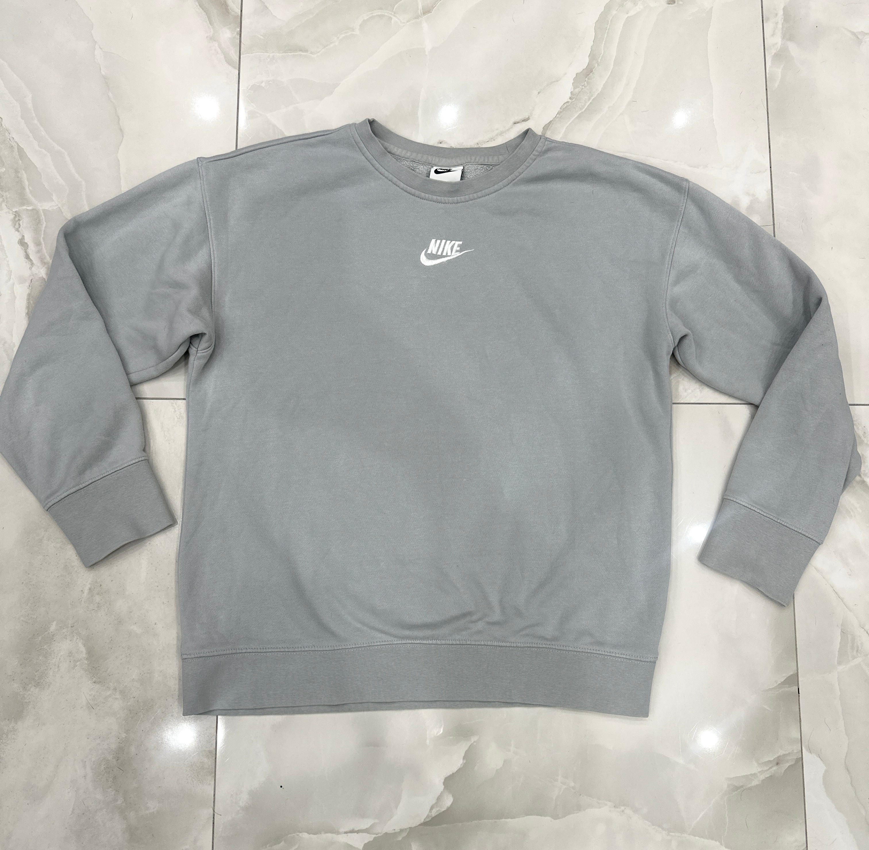 Felpa vintage celeste polvere