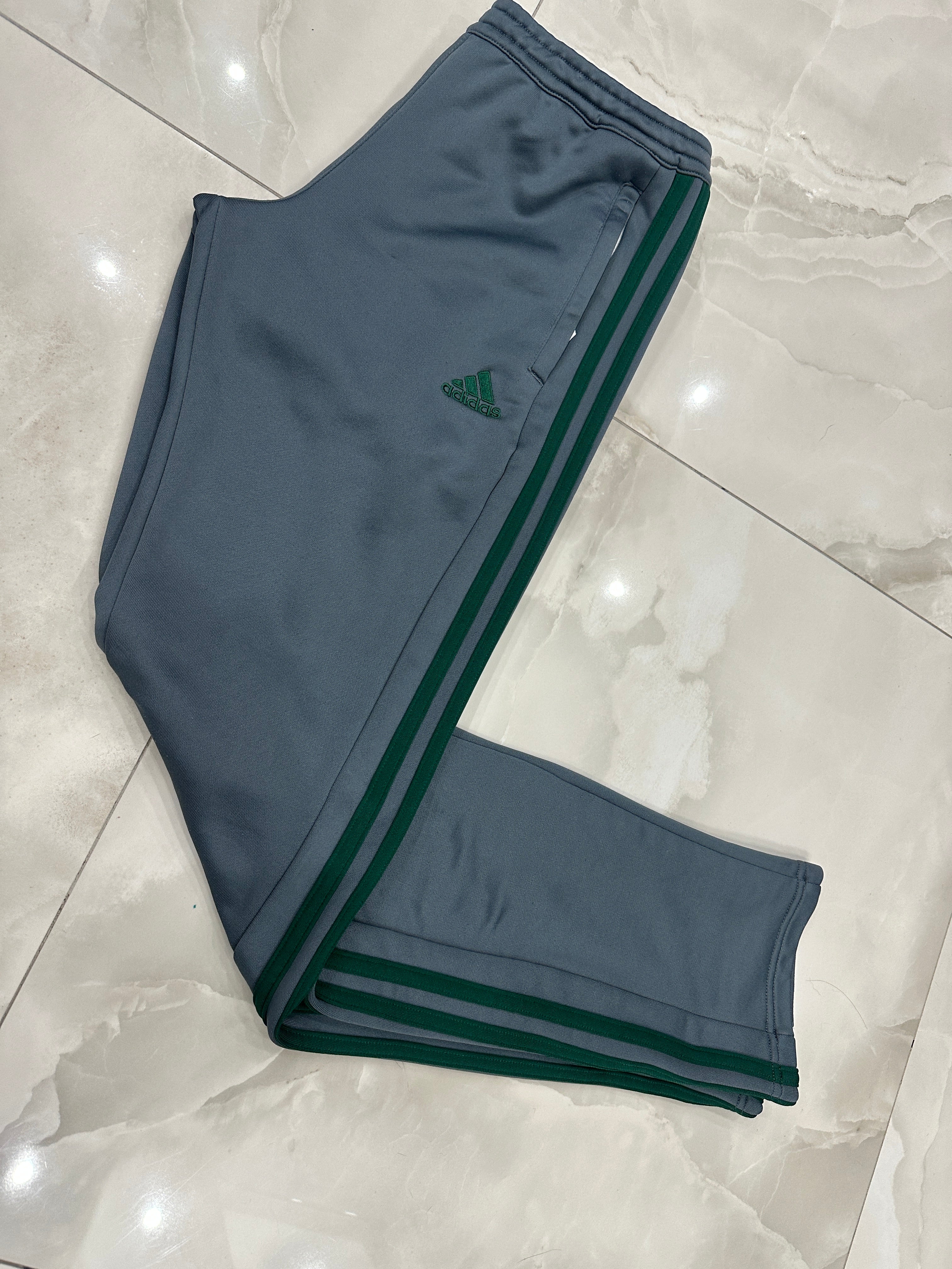 Pantatuta vintage celeste scuro e verde