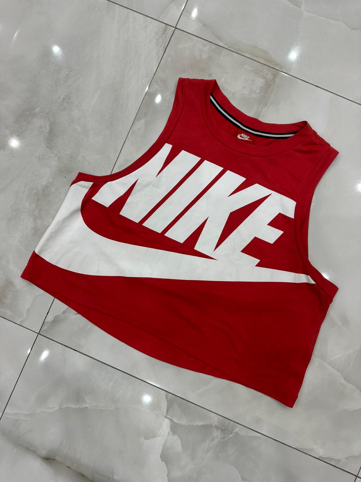 Top vintage rosso