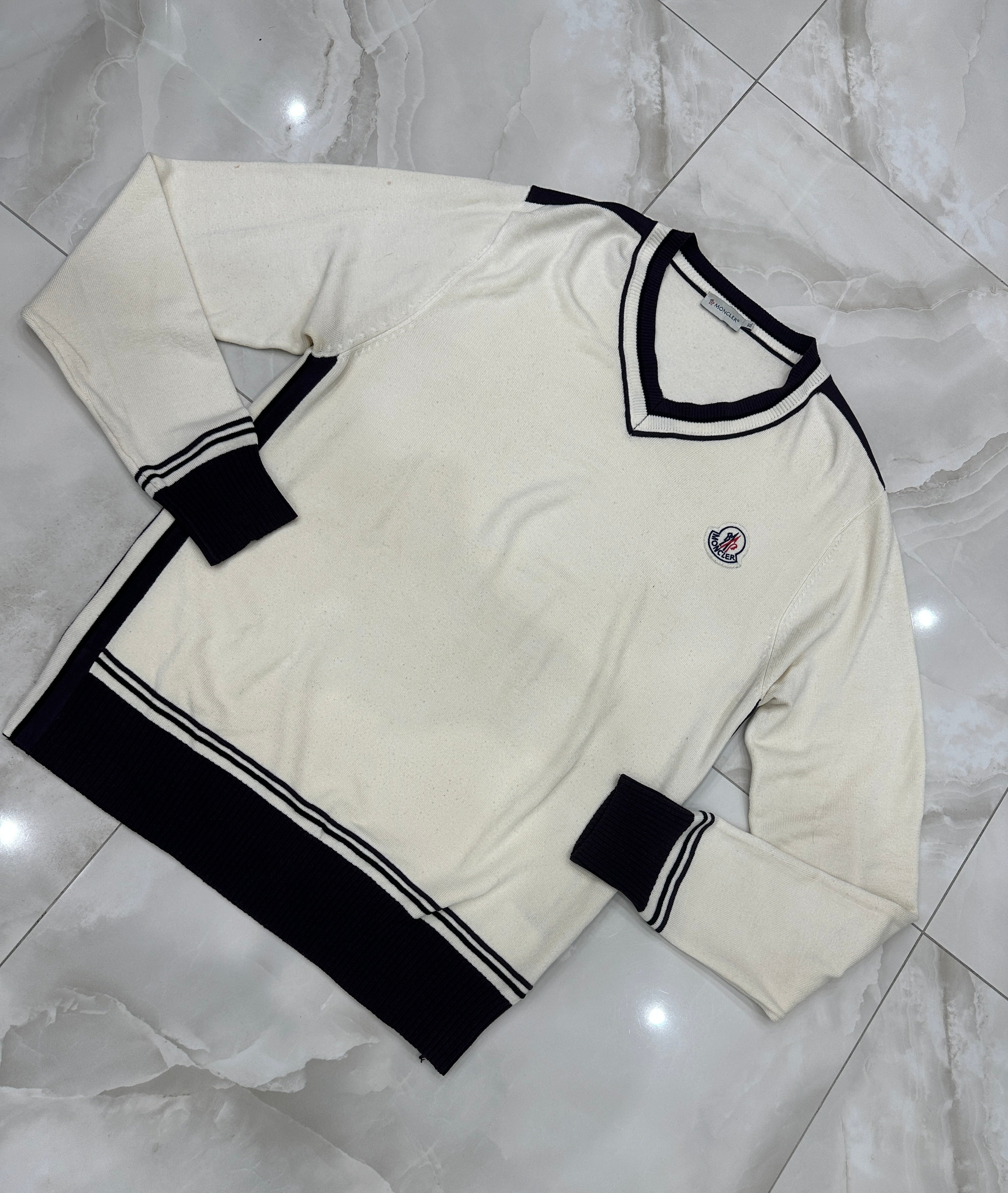 Maglioncino vintage firmato panna