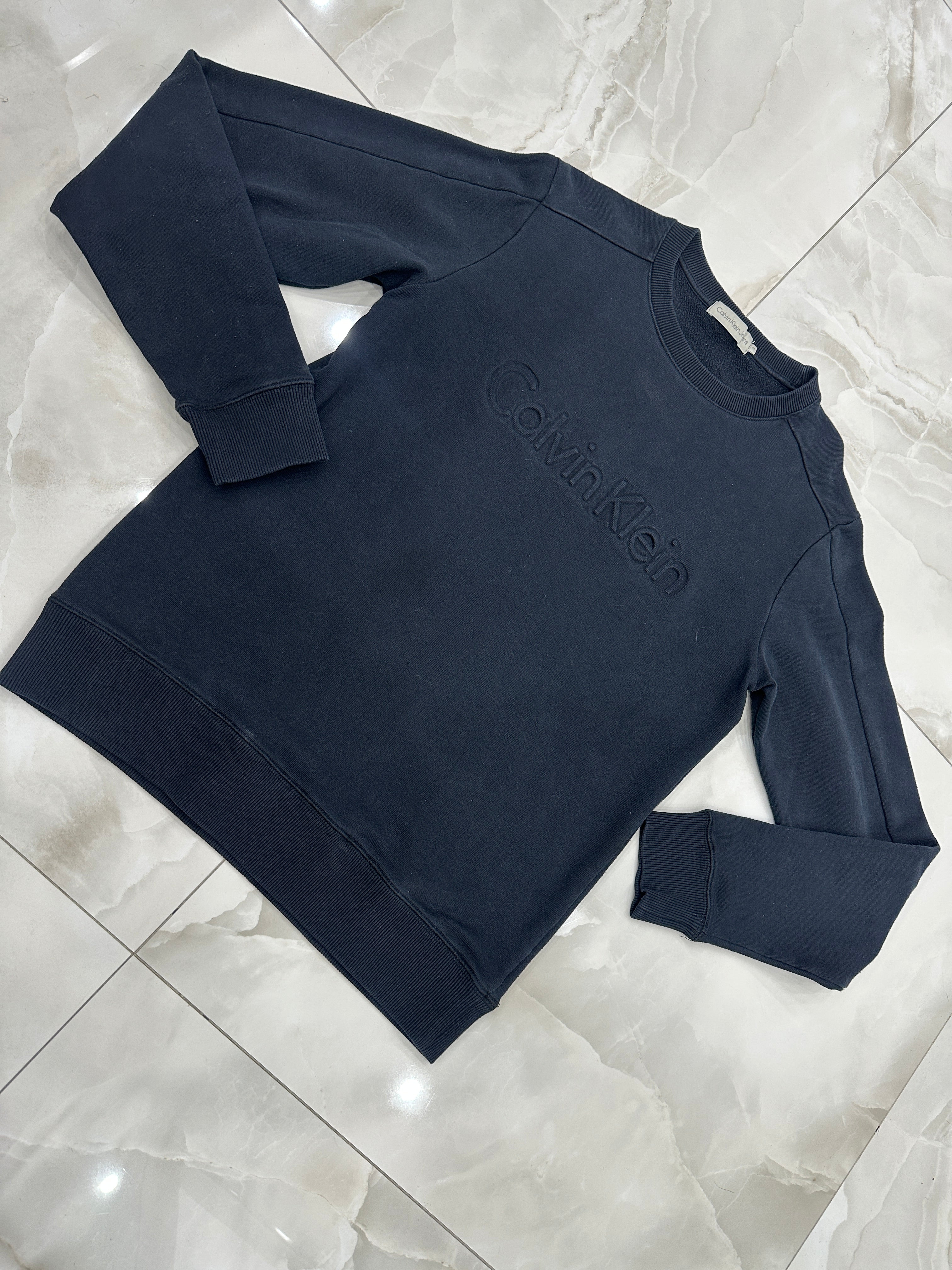 Felpa vintage nera