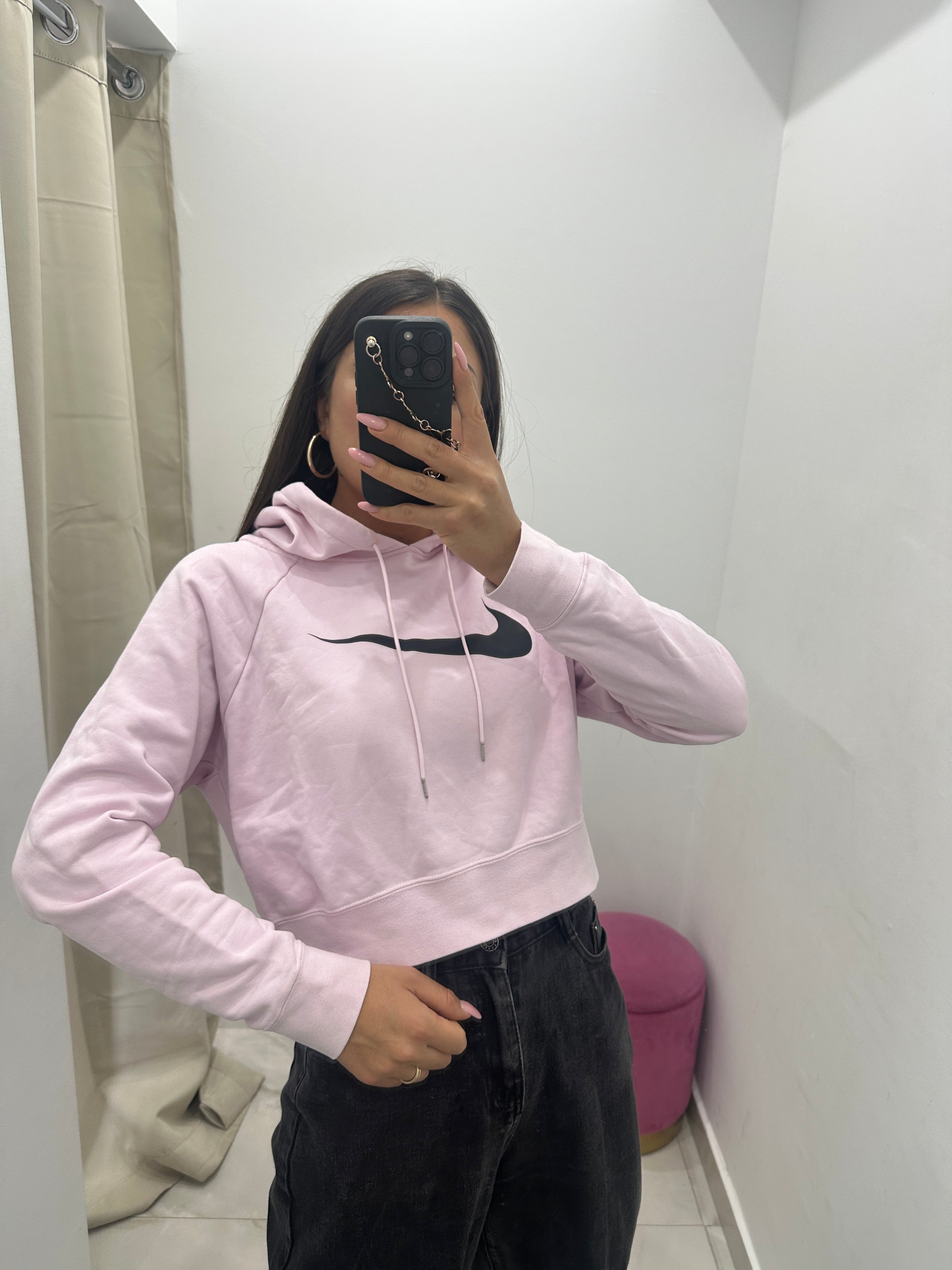 Felpa vintage nike crop