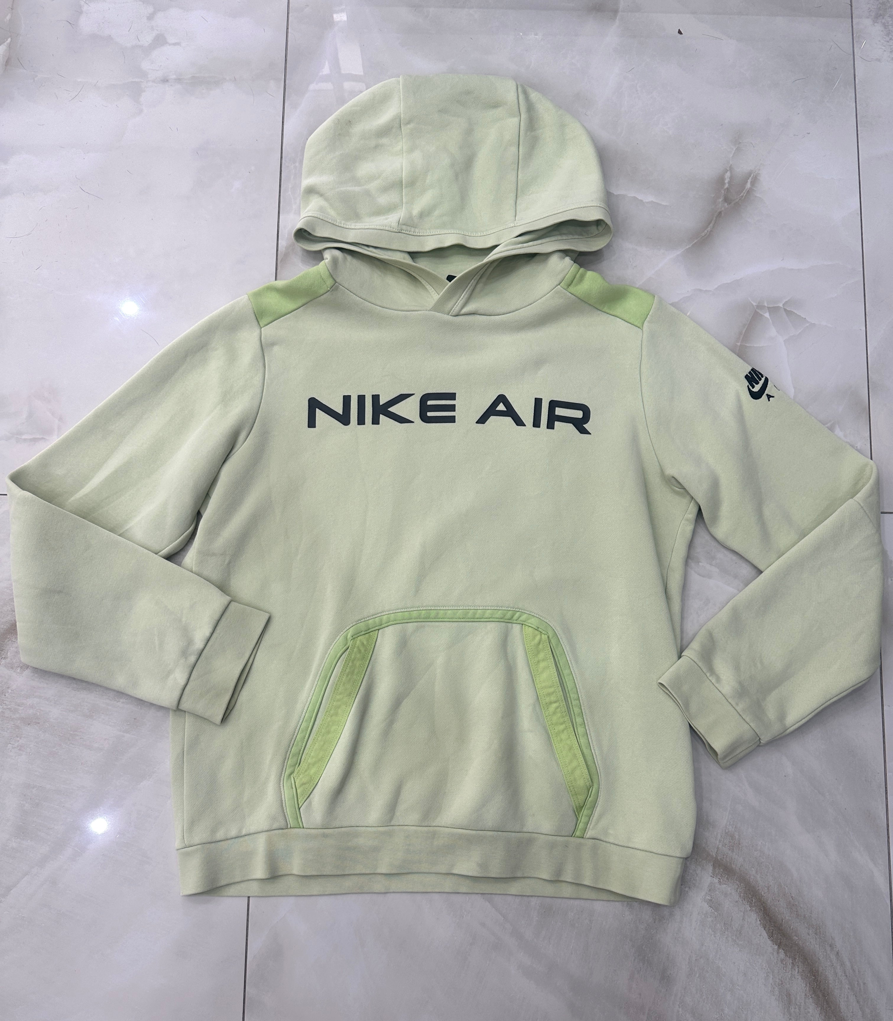 Felpa vintage verde chiaro