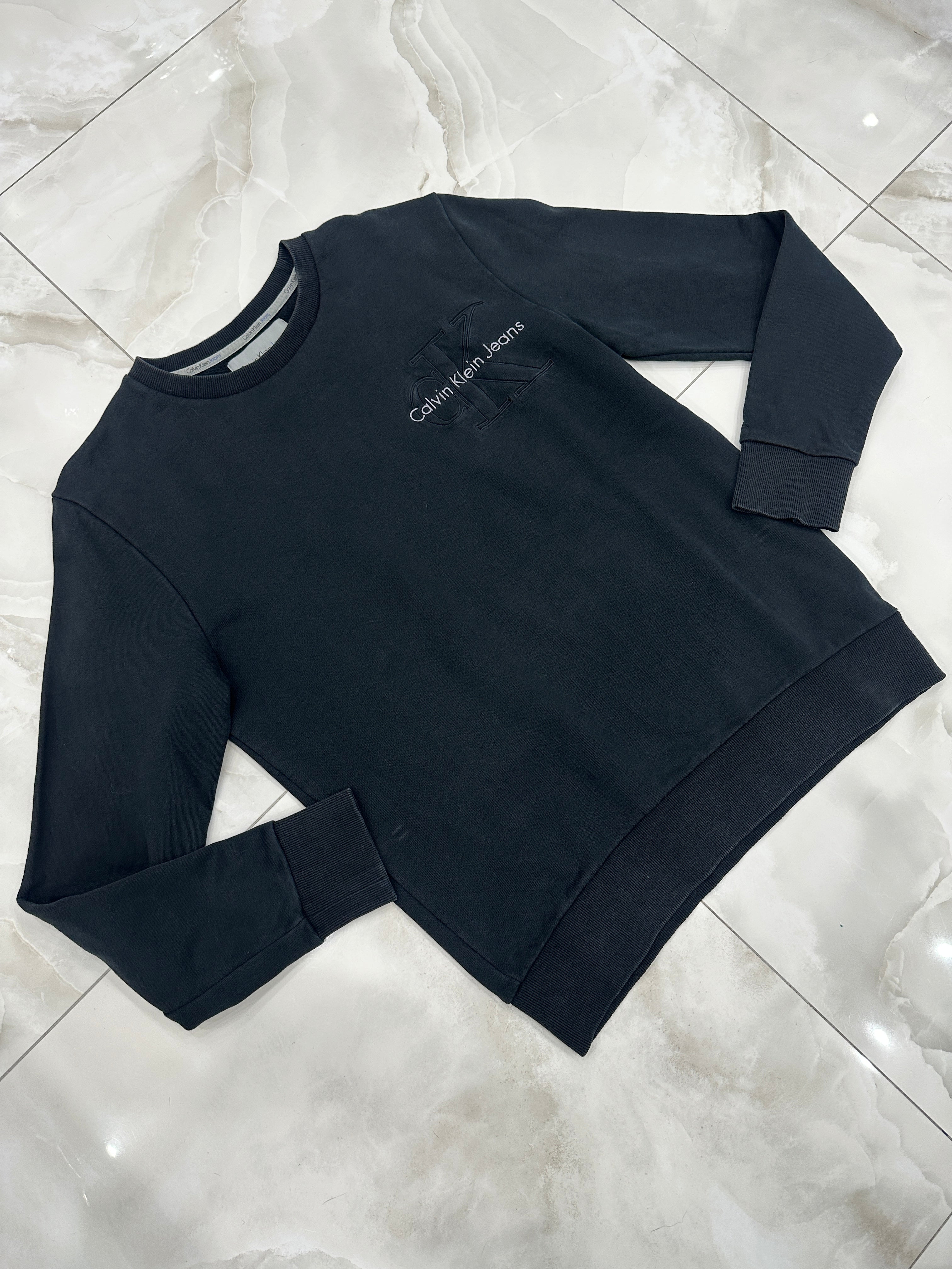 Felpa vintage nera