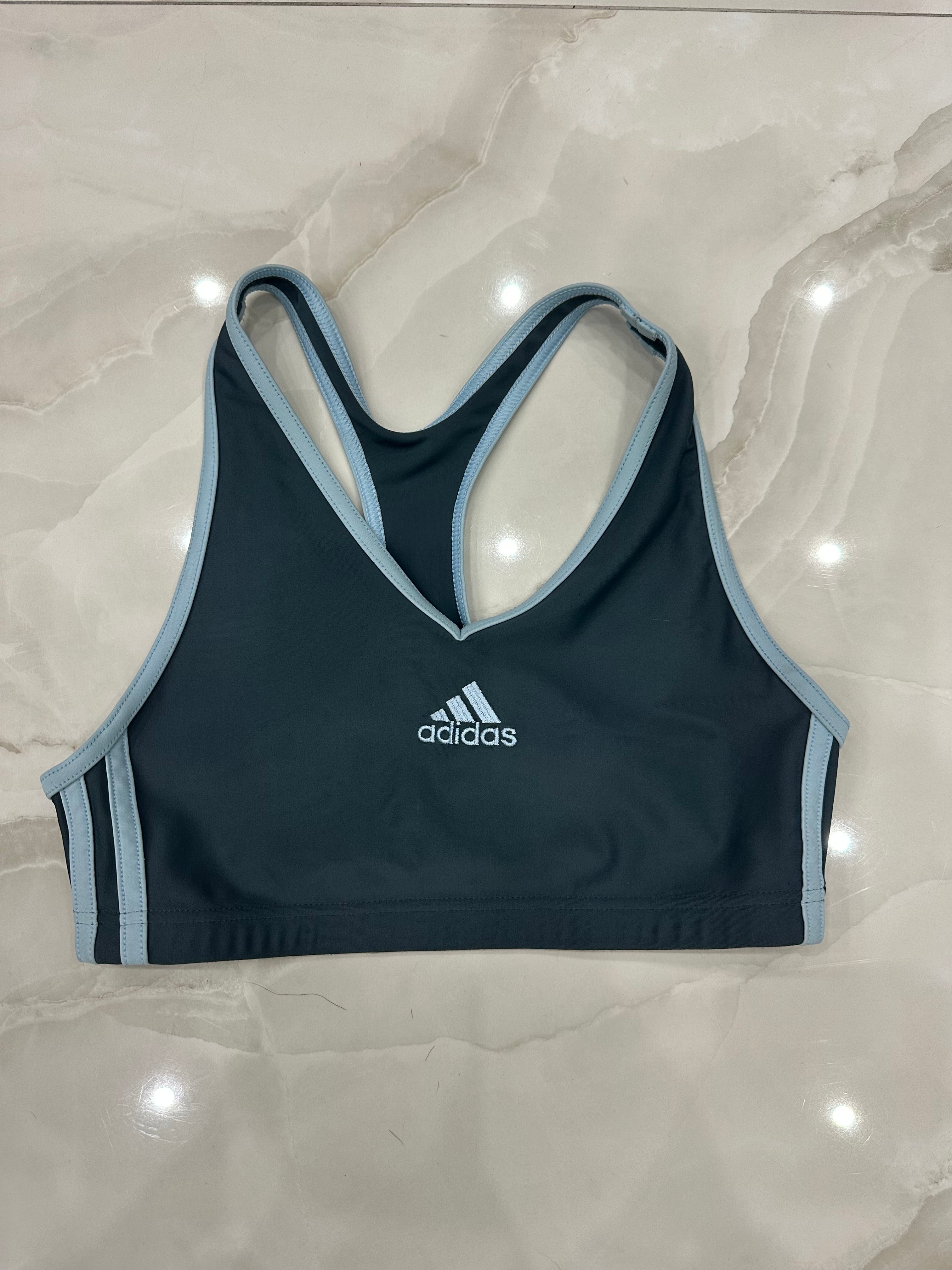 Top vintage grigio