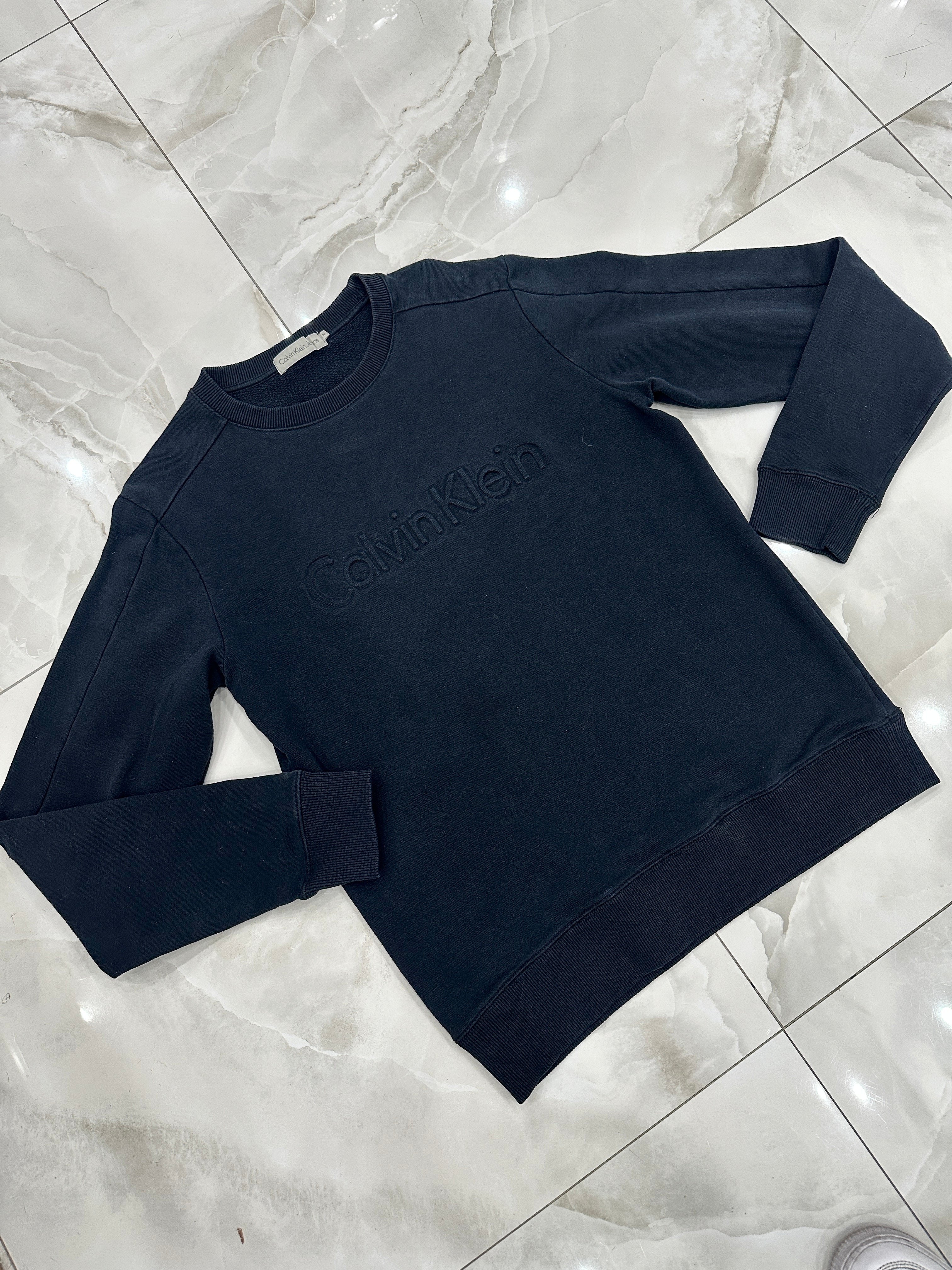 Felpa vintage nera