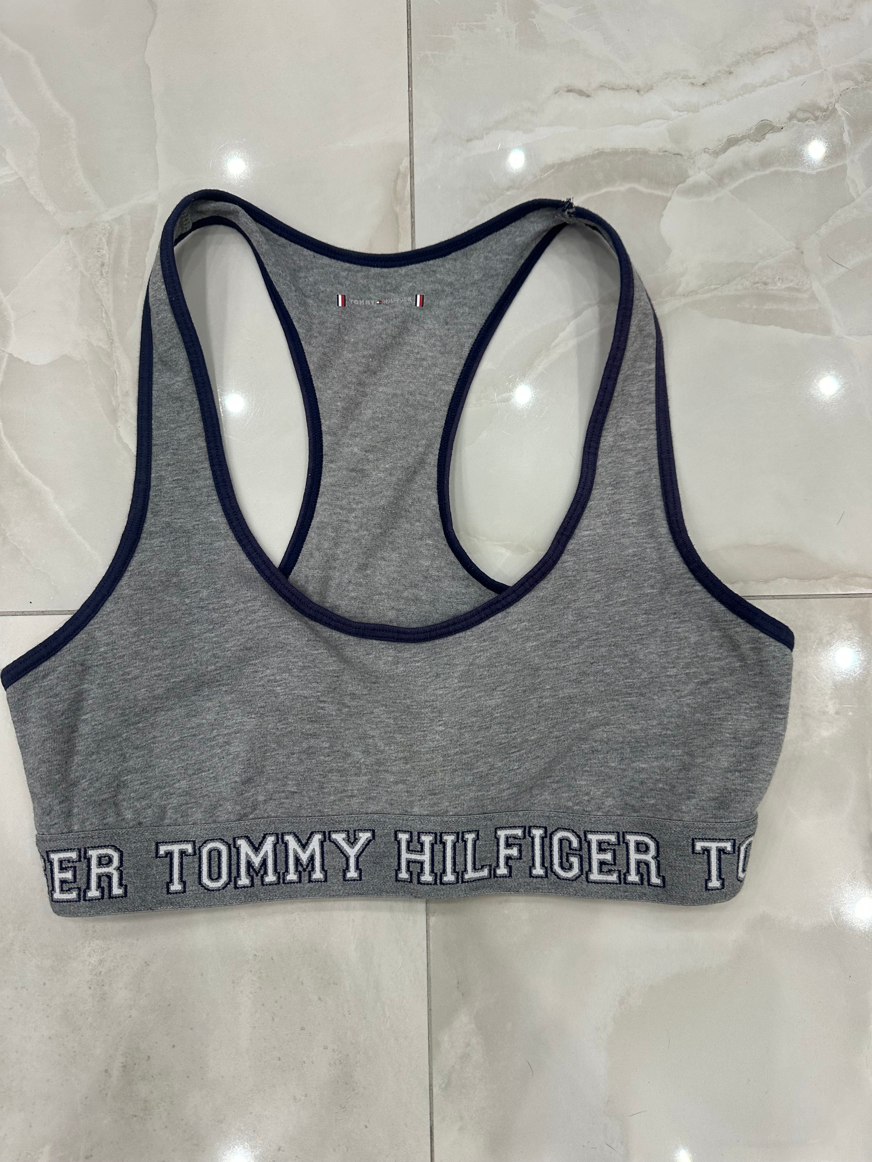 Top vintage grigio