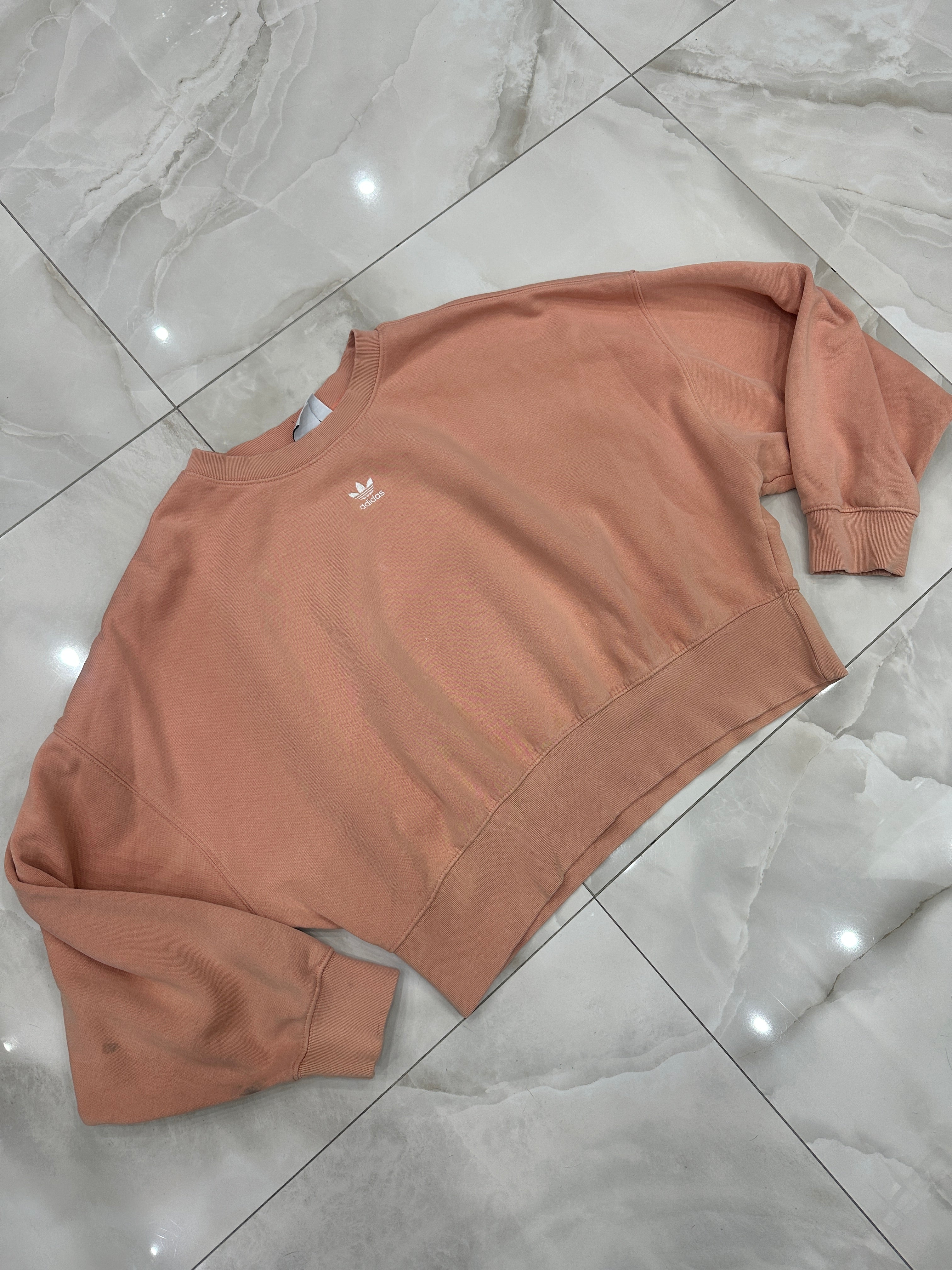 Felpa vintage crop pesca