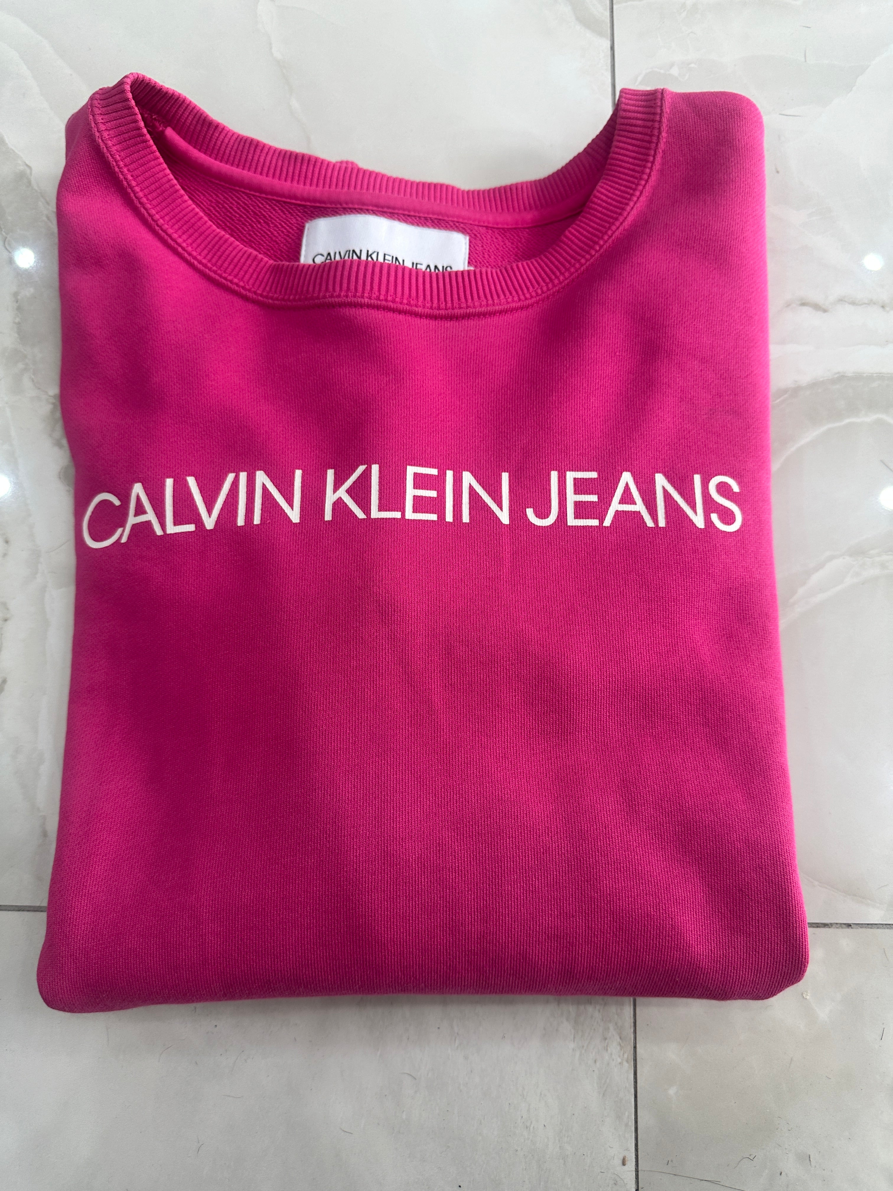 Felpa vintage fucsia