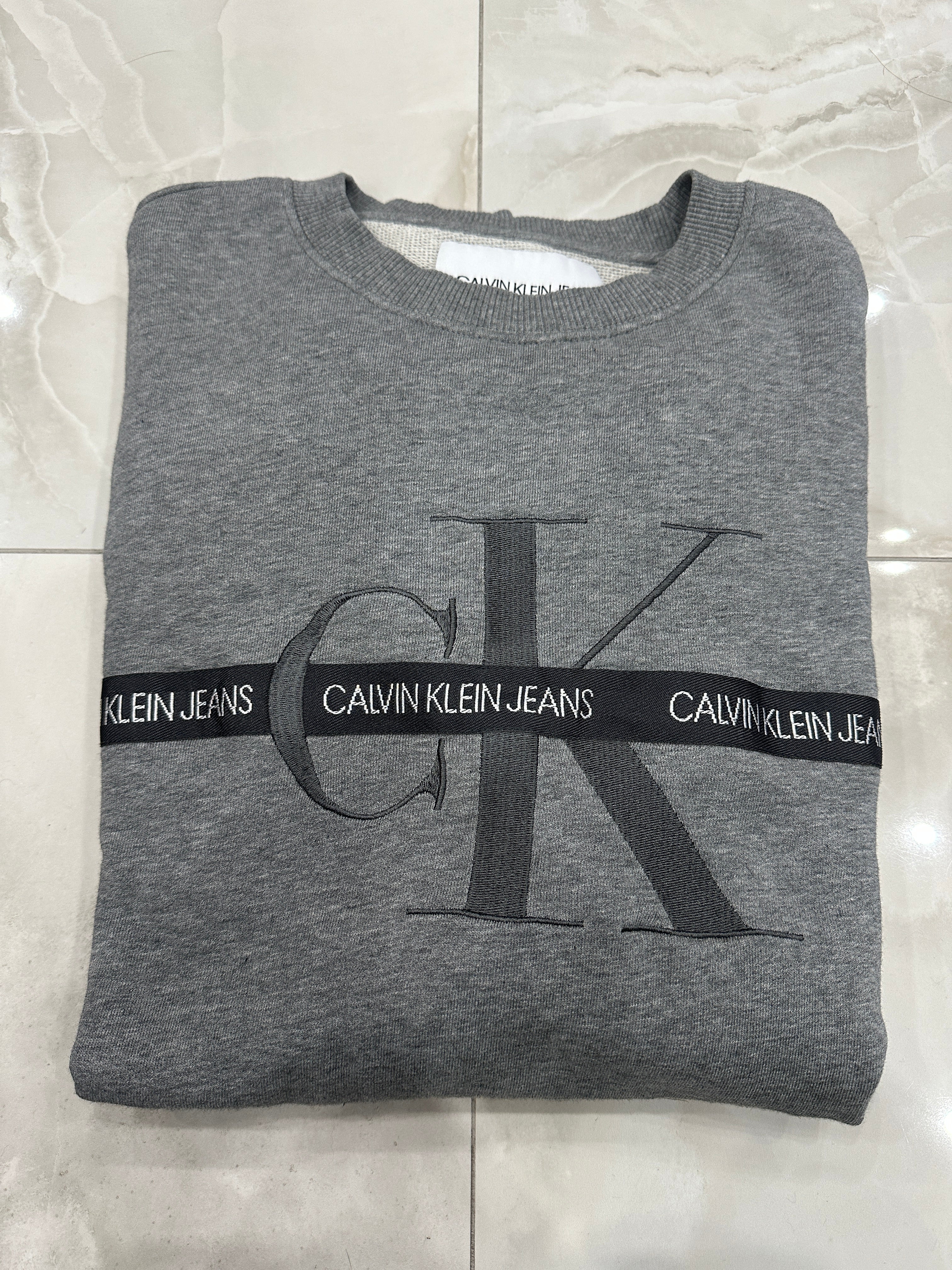 Felpa vintage grigia