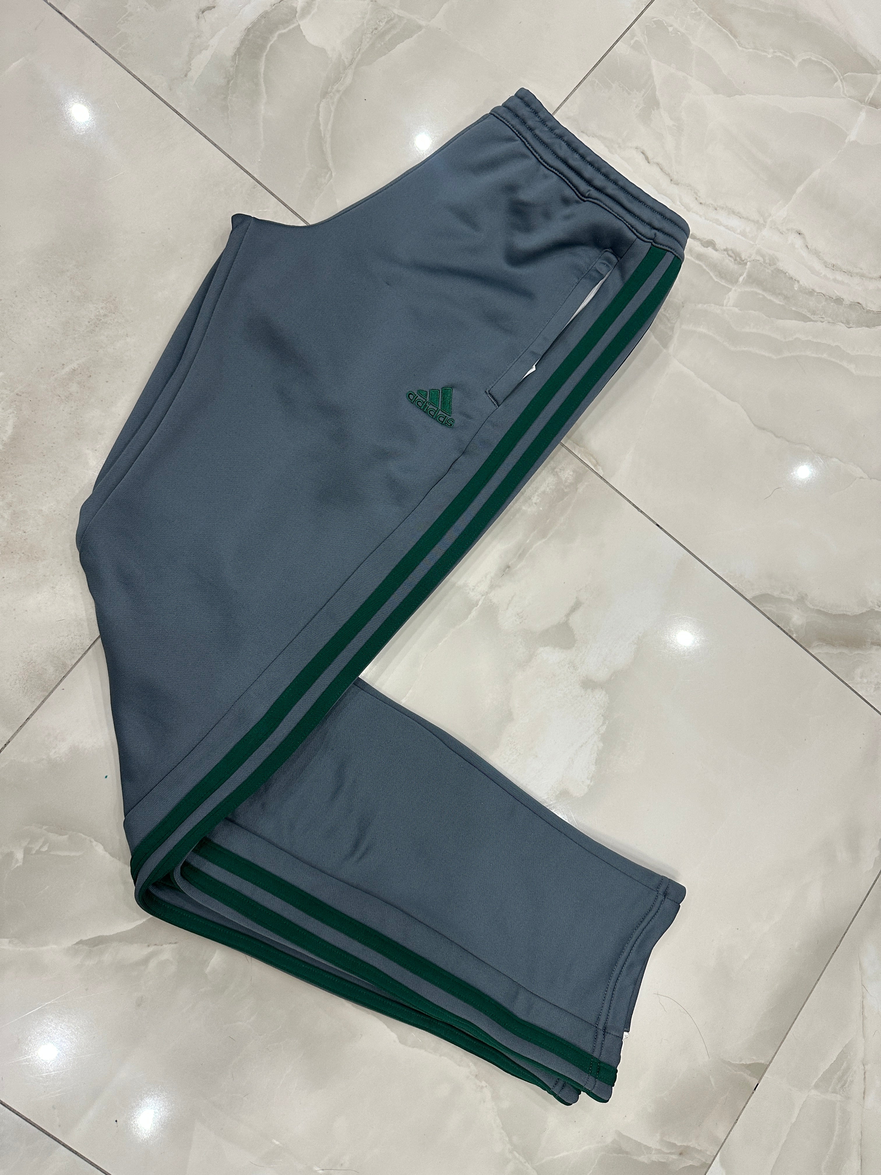 Pantatuta vintage celeste scuro e verde