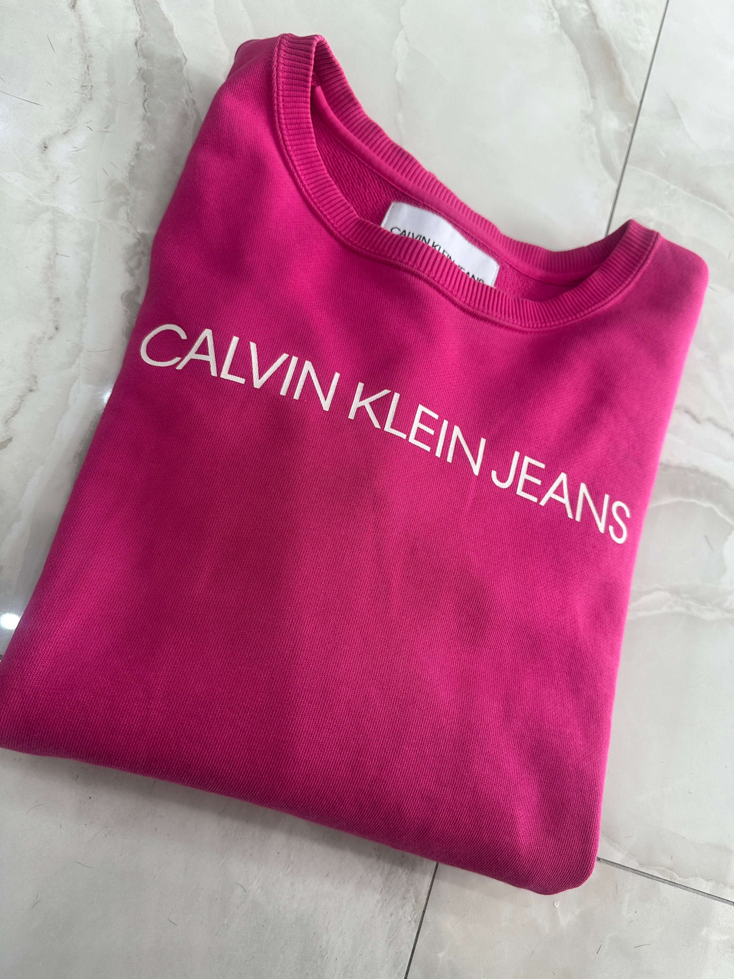 Felpa vintage fucsia