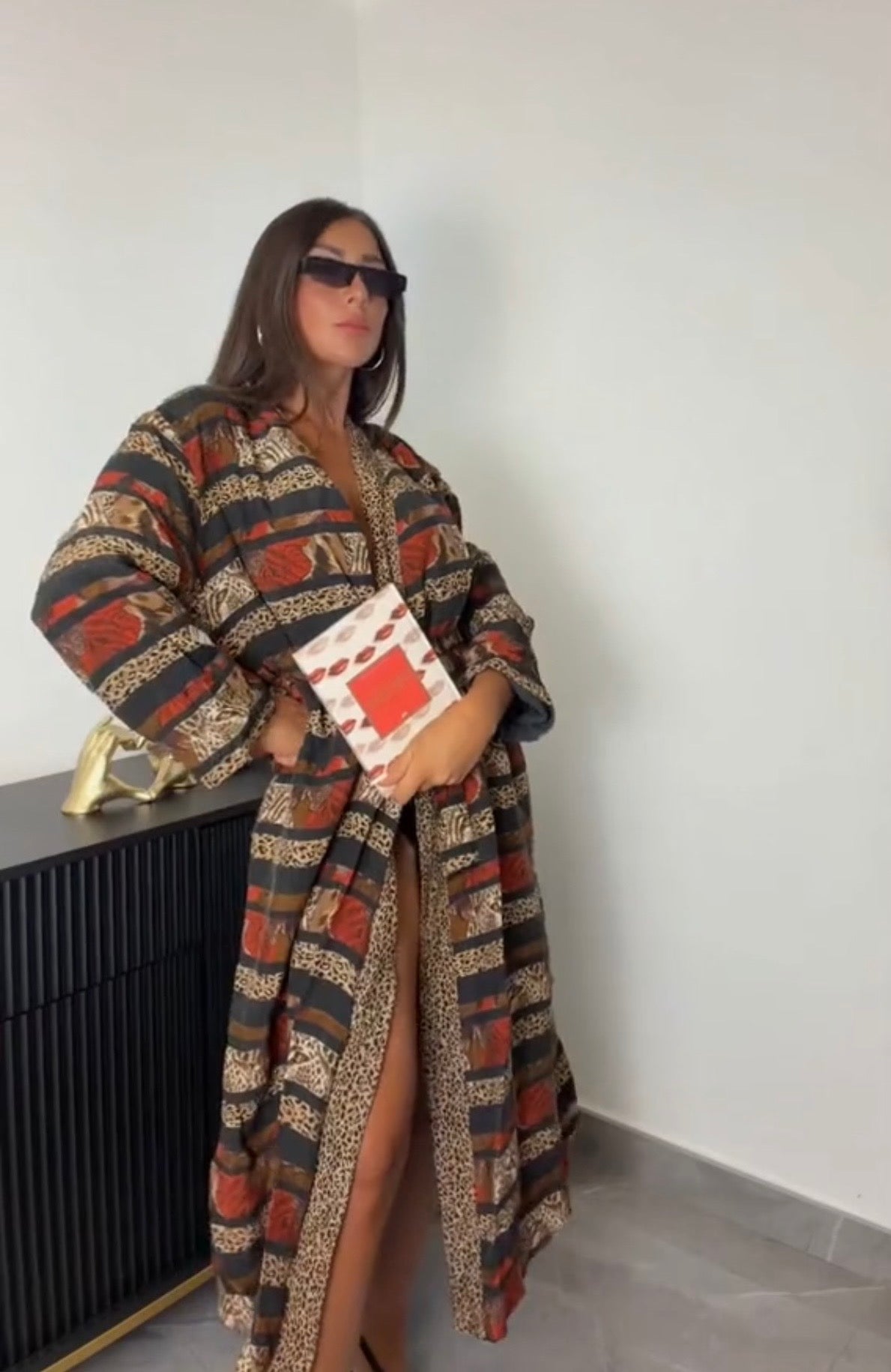 Chimono Vintage Animalier