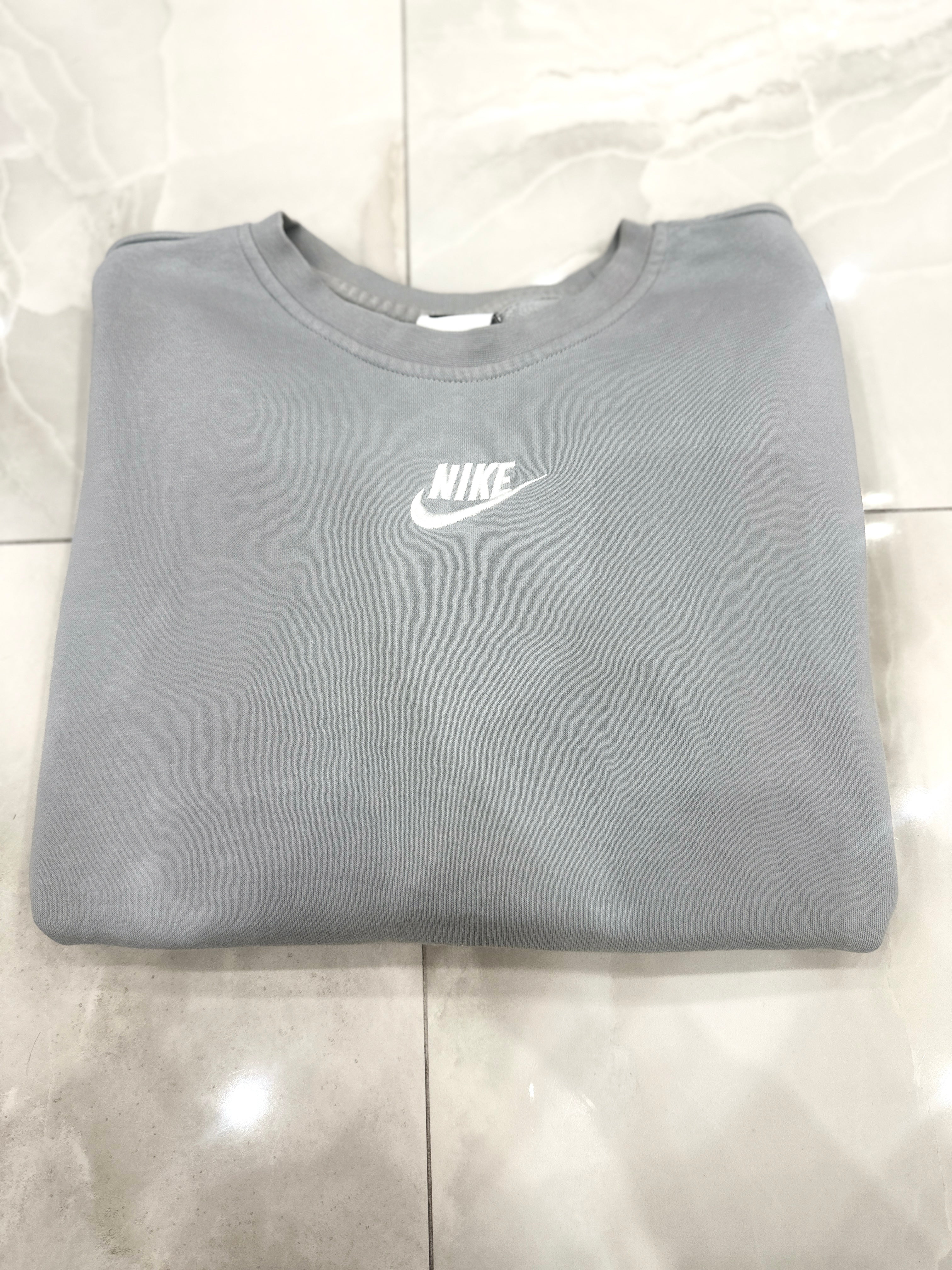 Felpa vintage celeste polvere