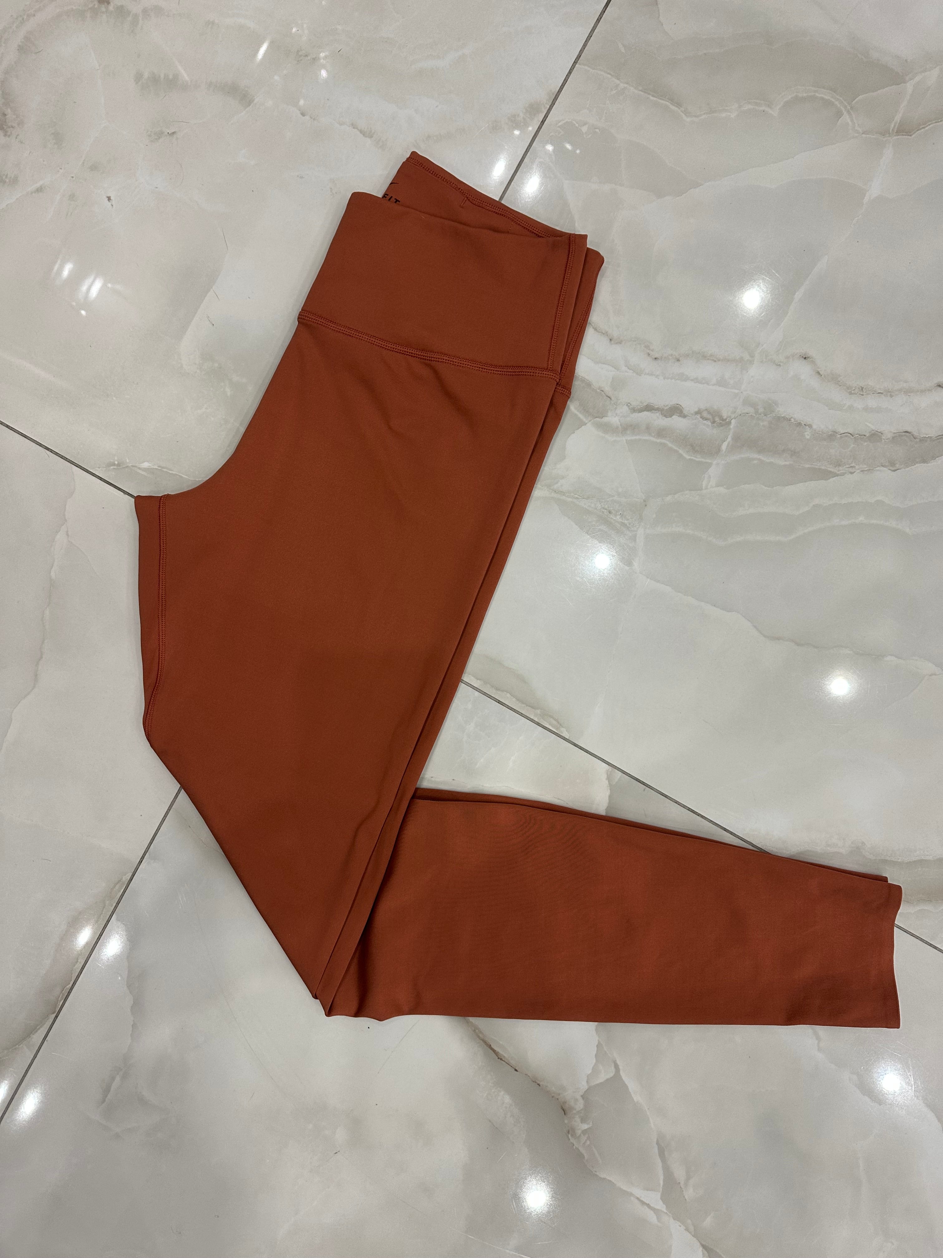 Leggins vintage pesca scuro