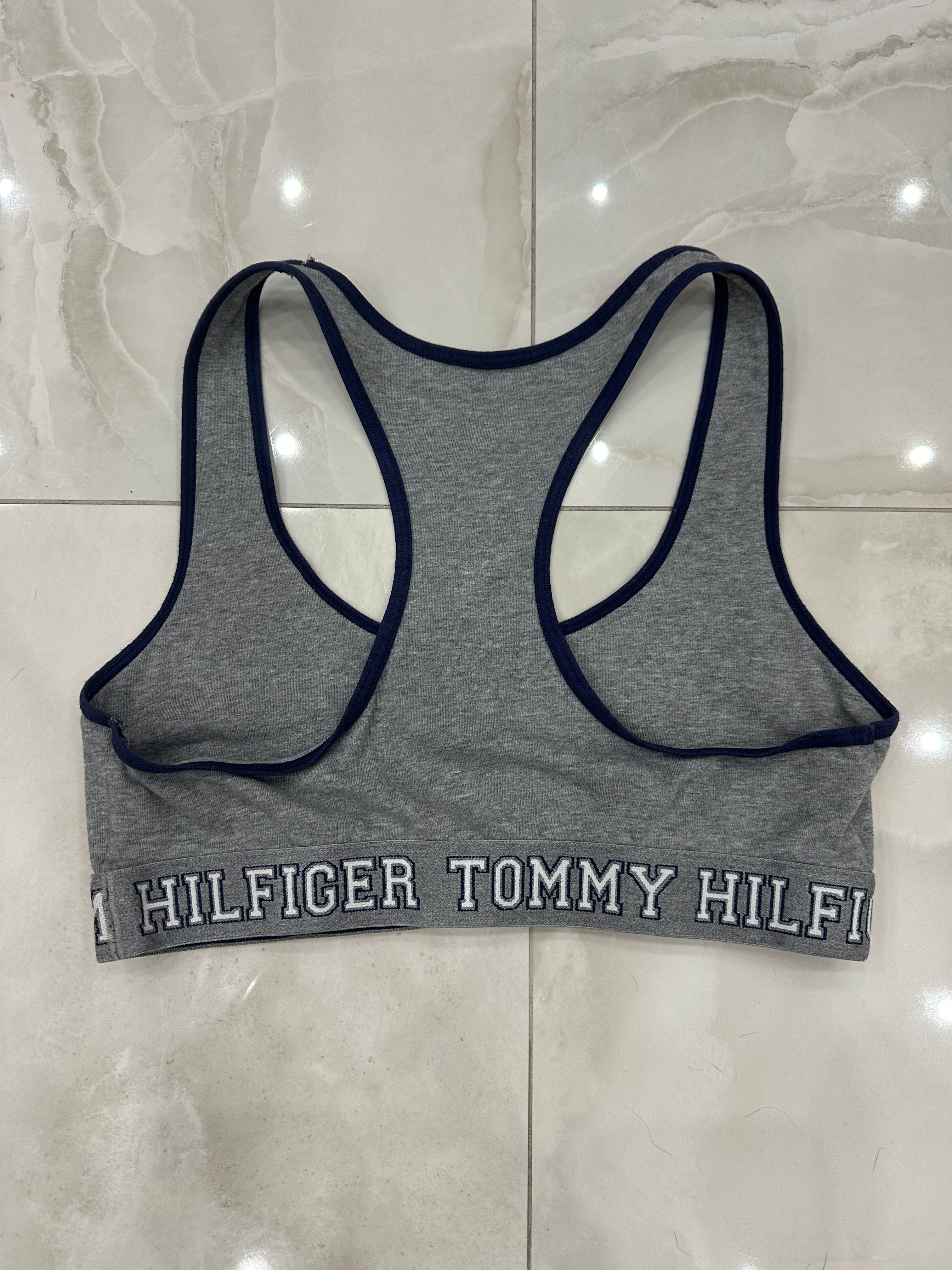 Top vintage grigio