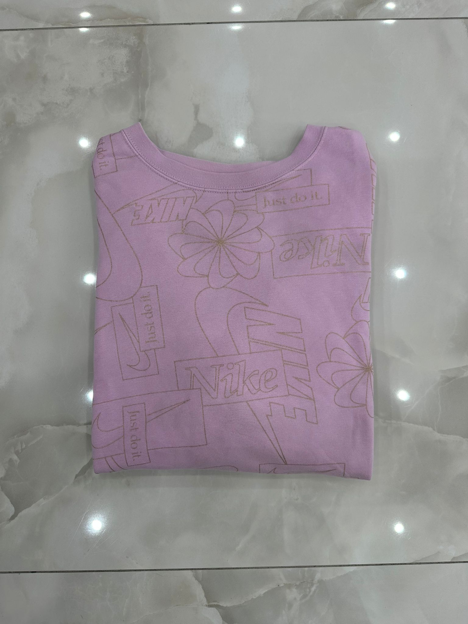 Felpa vintage rosa