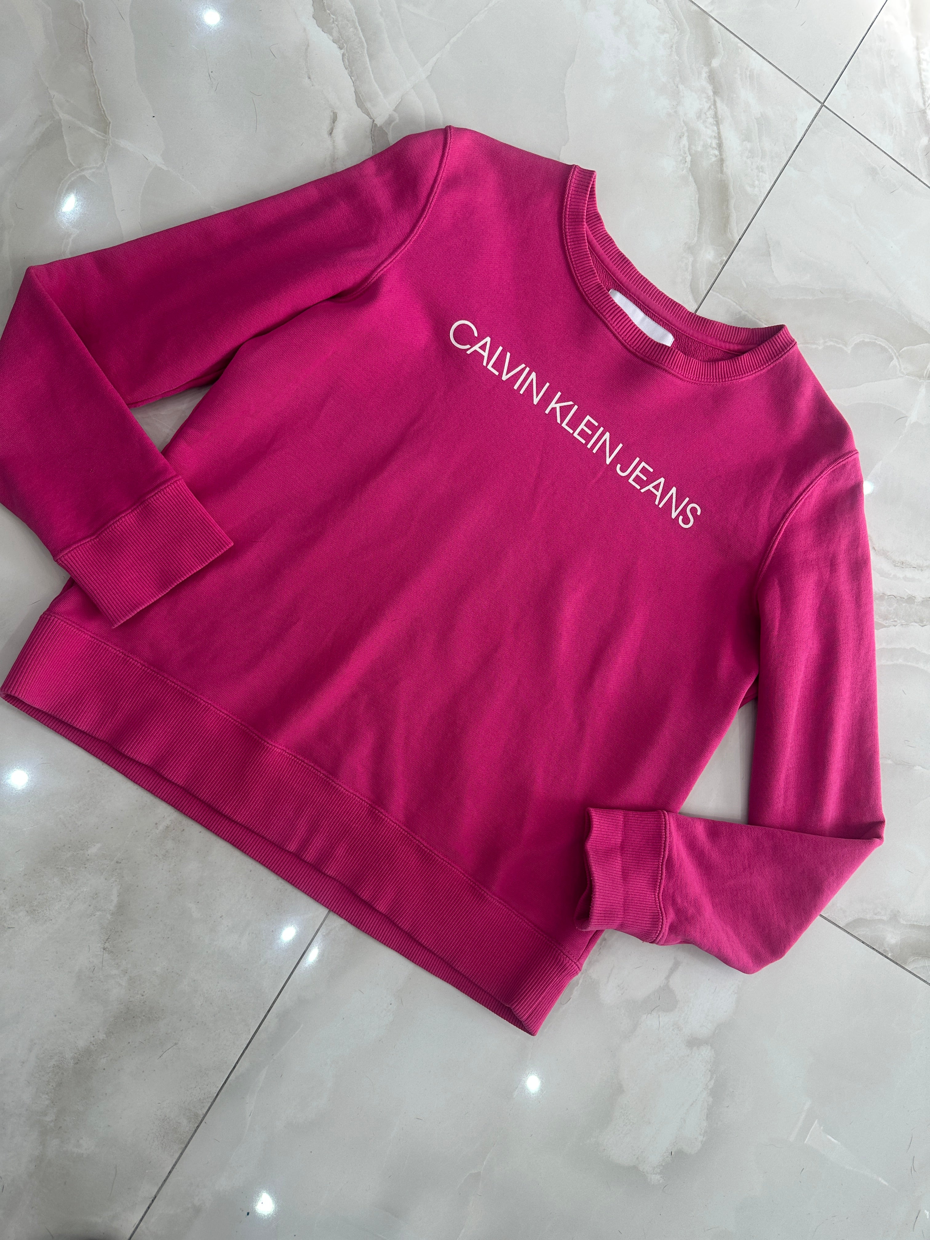 Felpa vintage fucsia
