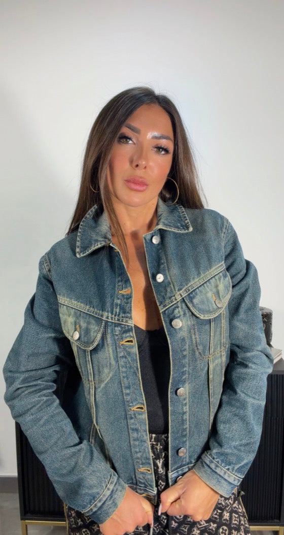 Giubbino jeans vintage