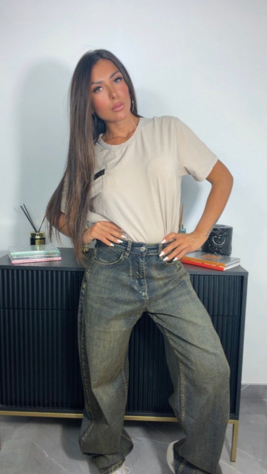 Jeans ballon Sfumato