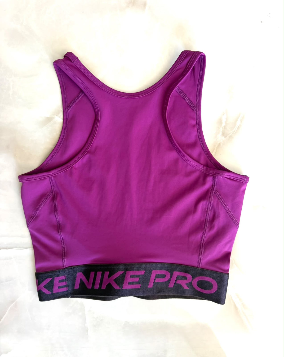Top vintage sportivo viola