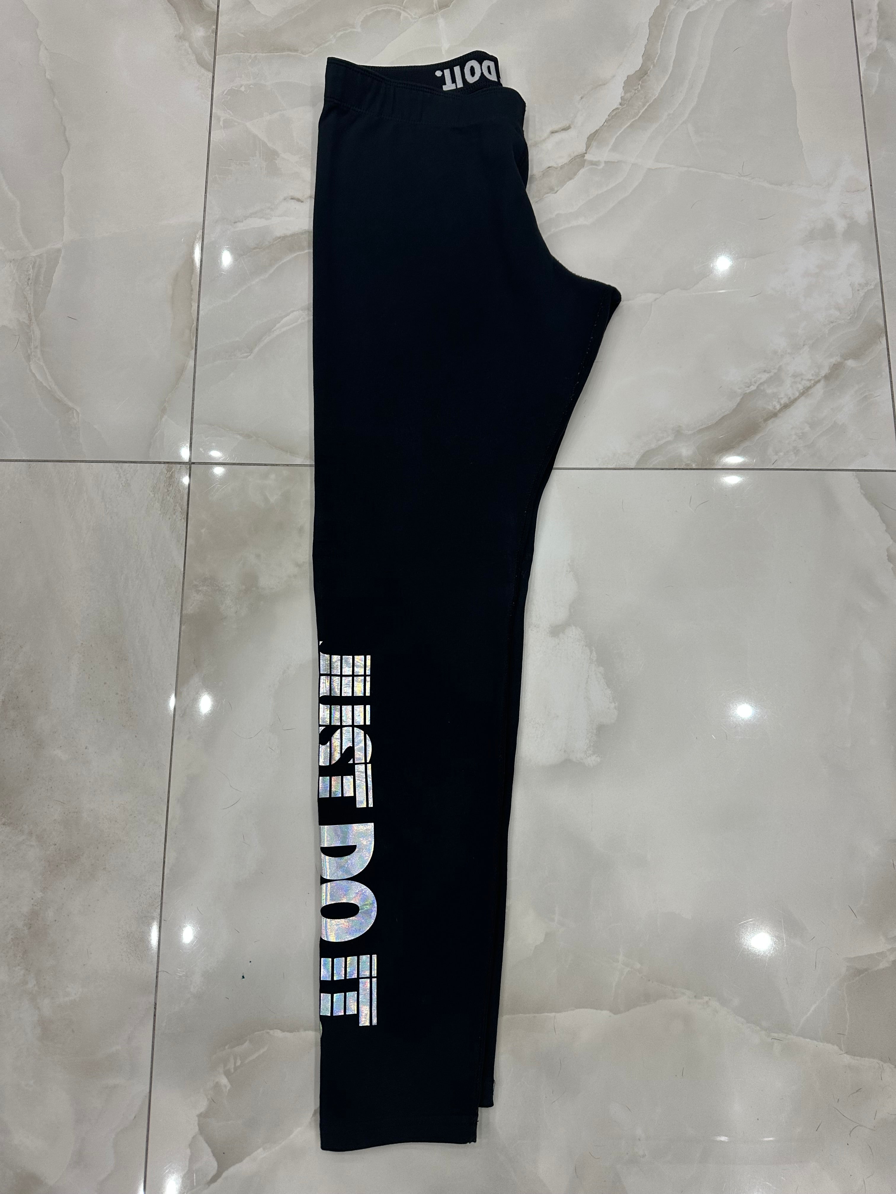 Leggins vintage nero