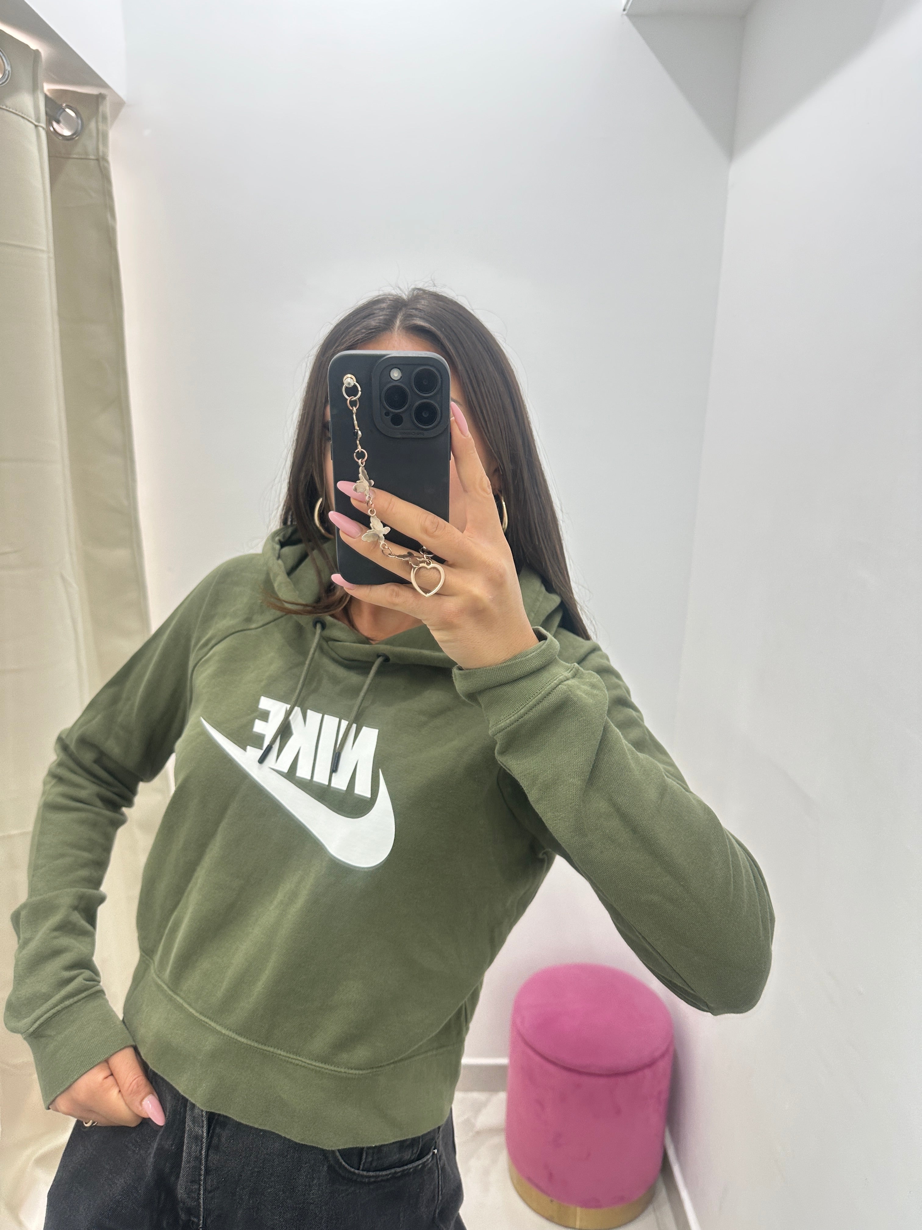 Felpa vintage nike crop