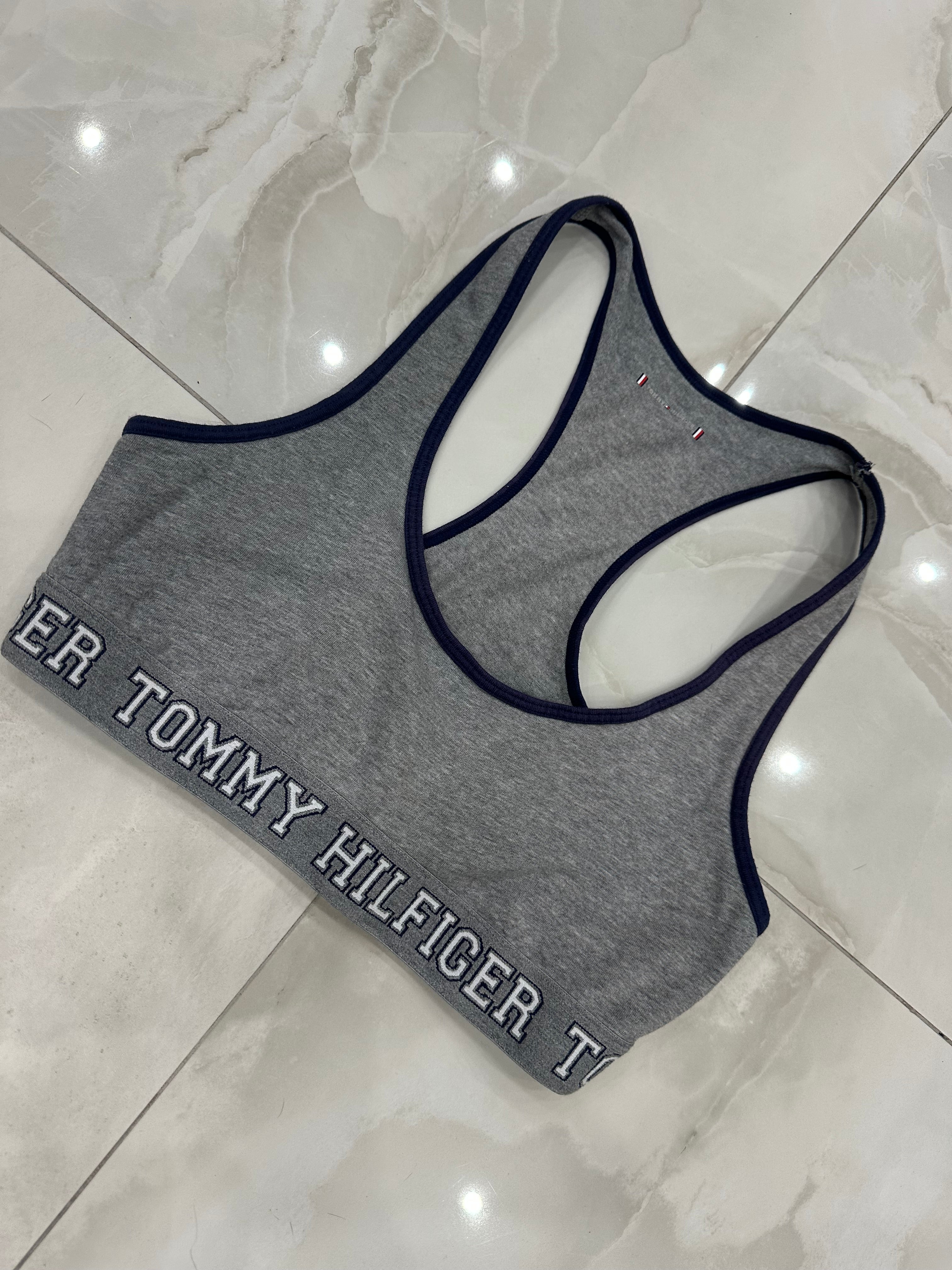 Top vintage grigio