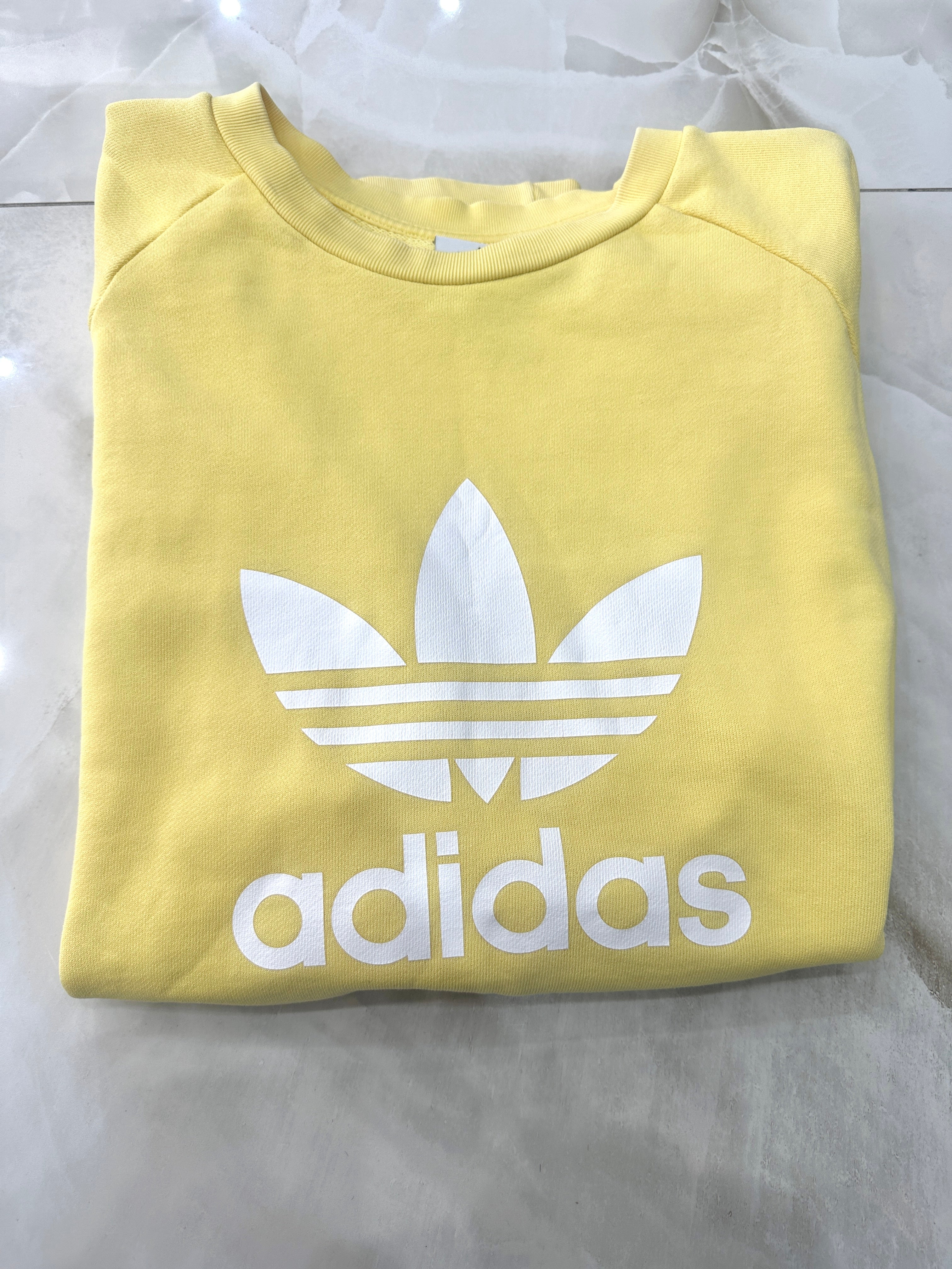 Felpa vintage gialla