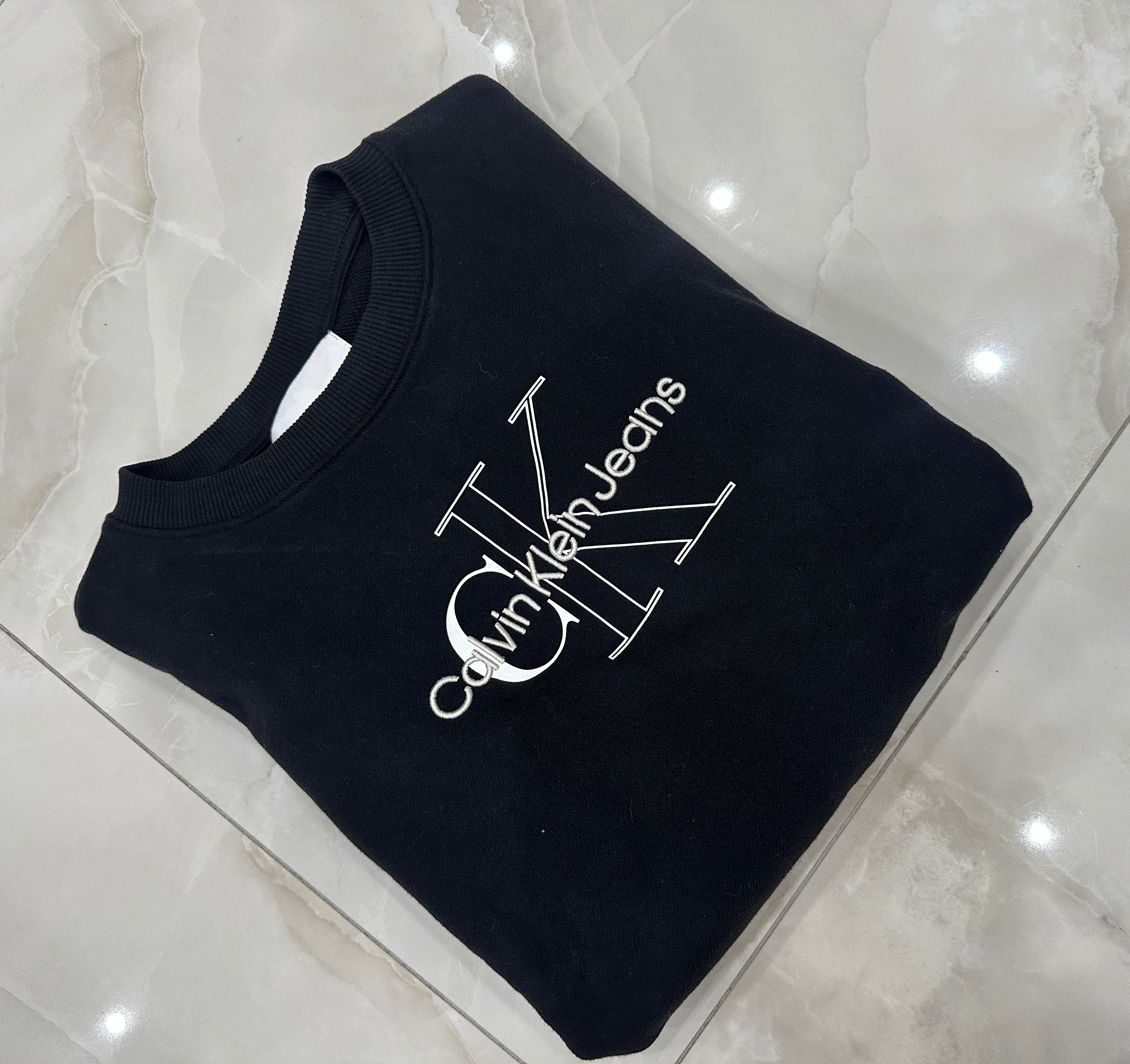 Felpa vintage nera crop