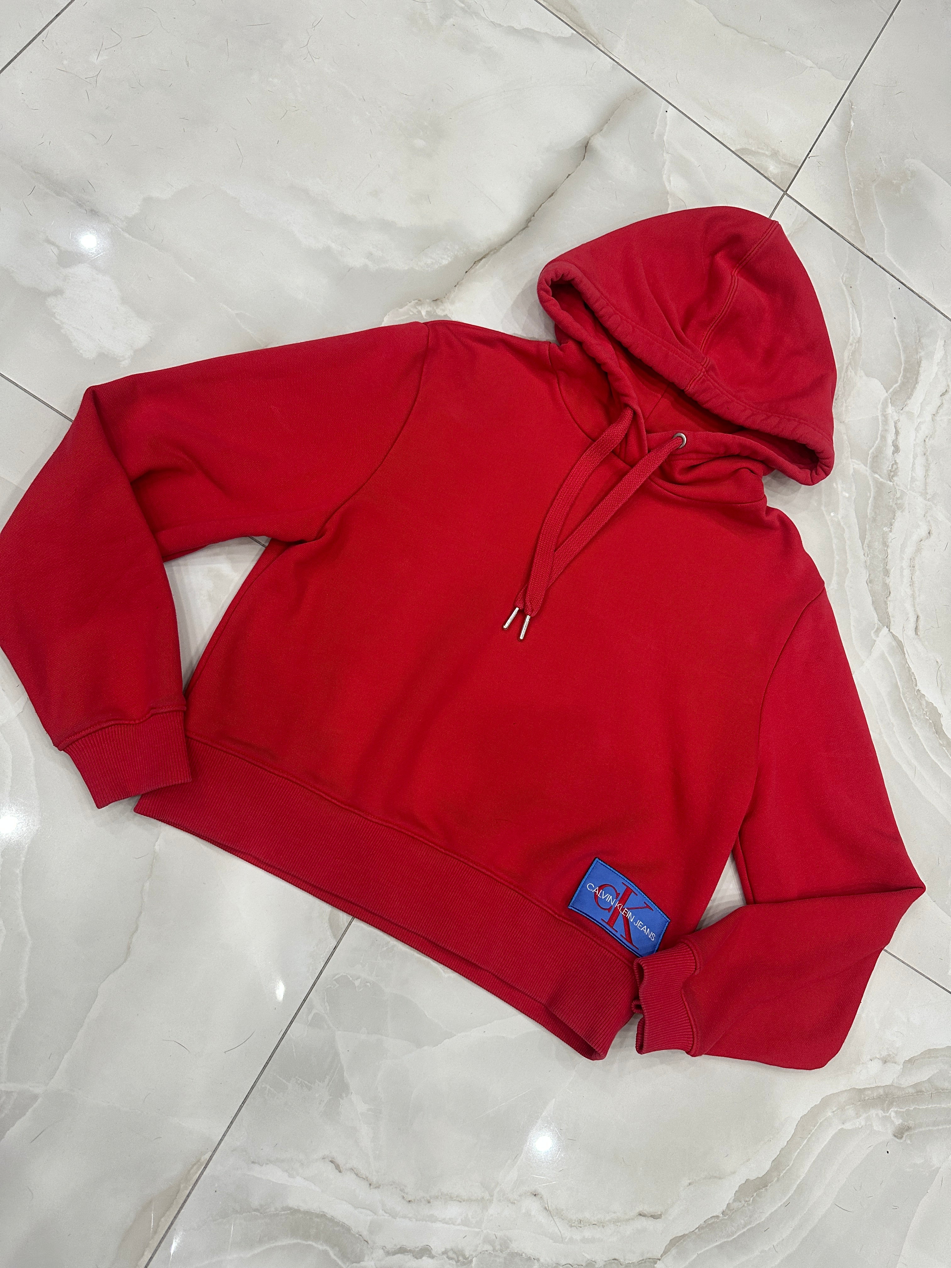 Felpa vintage rossa